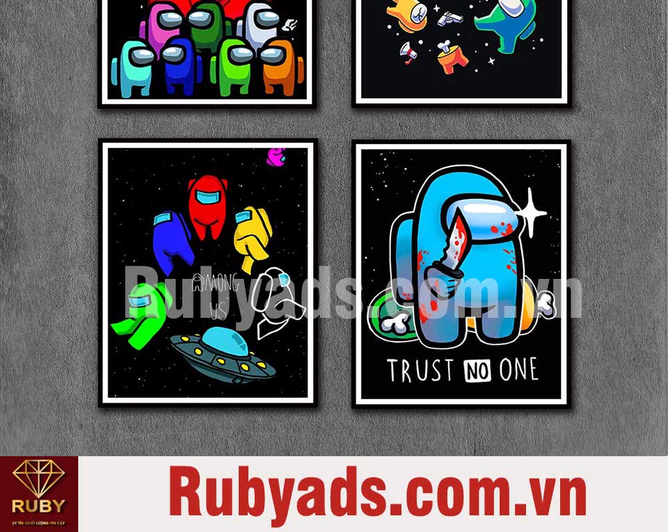 in poster game among us