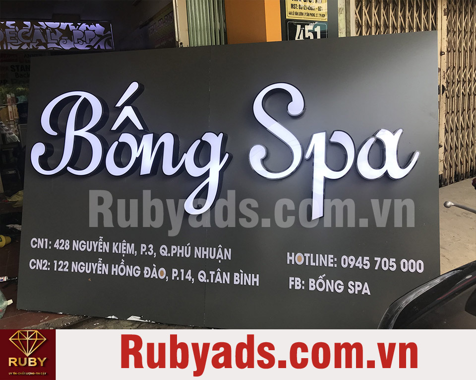 Thiết kê bảng hiệu quảng cáo tại quận 7 chuyên nghiệp