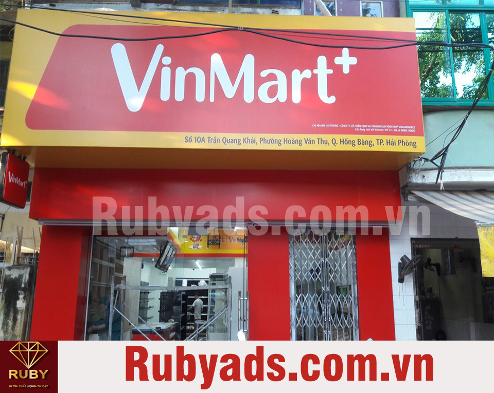 Bảng hiệu siêu thị mini
