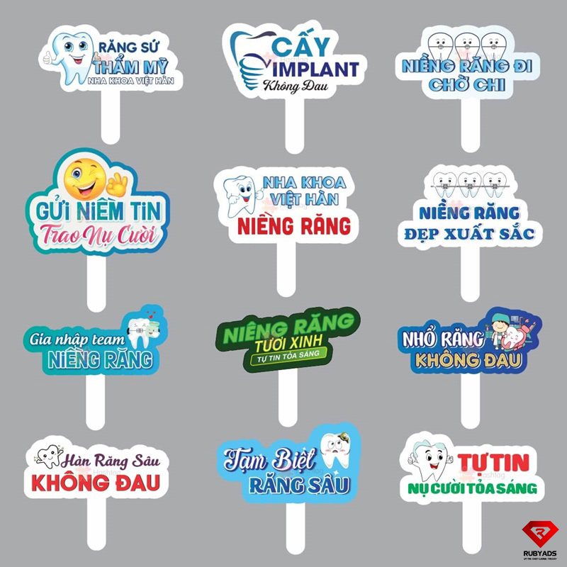 biển hashtag cầm tay