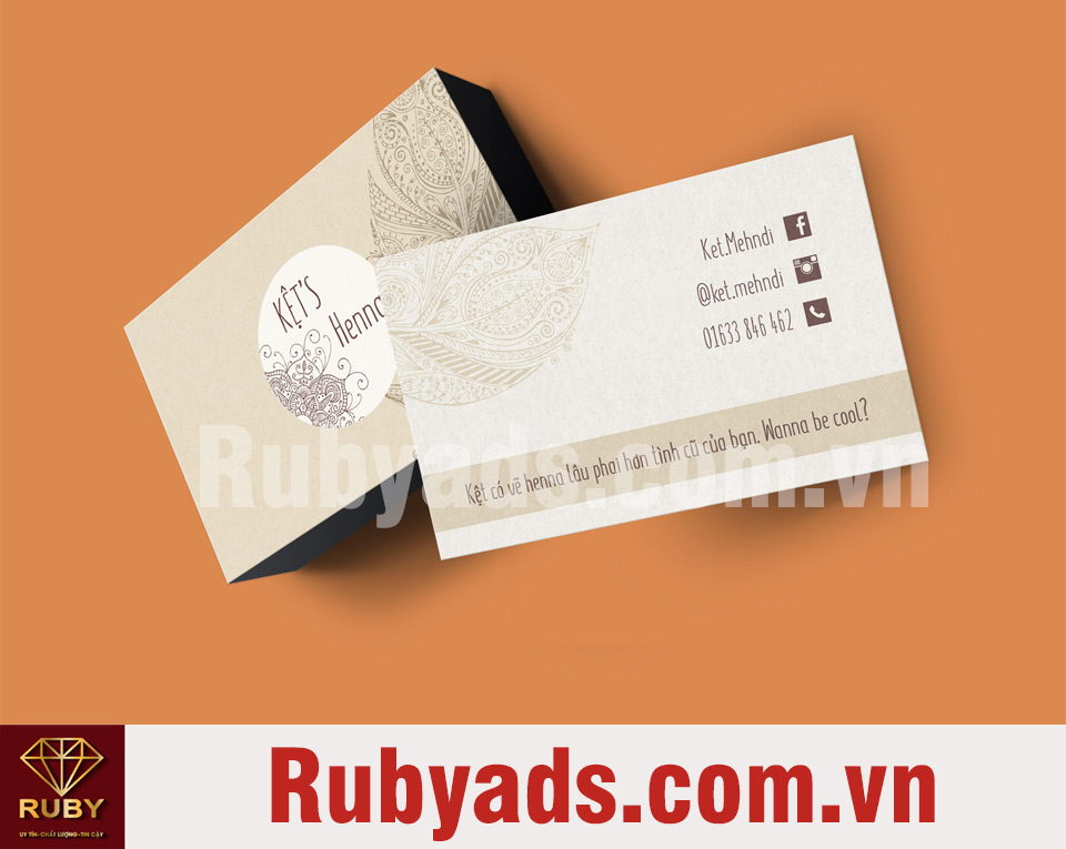 chất liệu giấy in danh thiếp