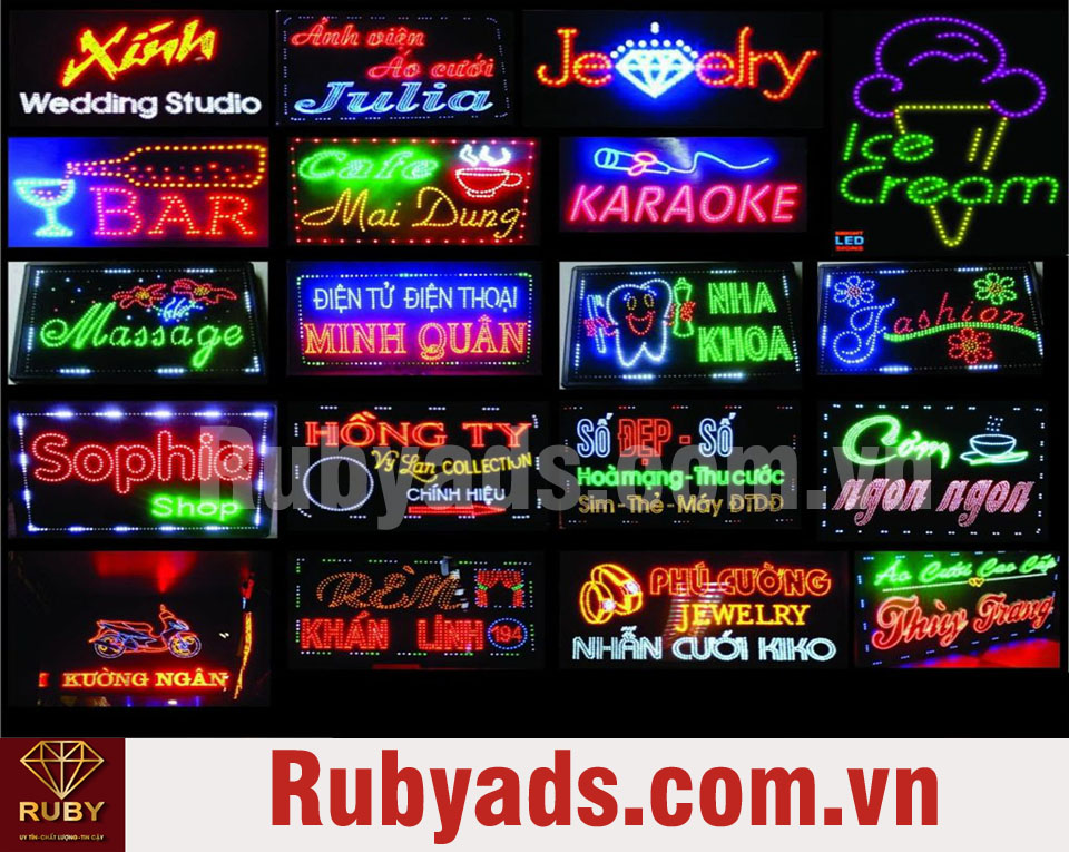 Bảng hiệu hộp đèn Neon là gì?
