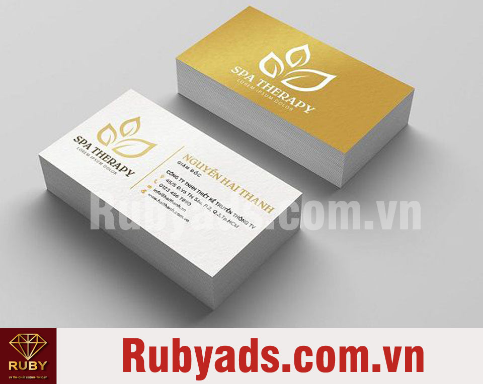 các loại name card phổ biến