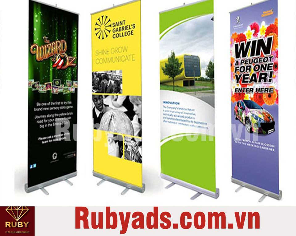 Dịch vụ in Standee lấy liền quận 6 giá rẻ - uy tín - hậu mãi lâu dài
