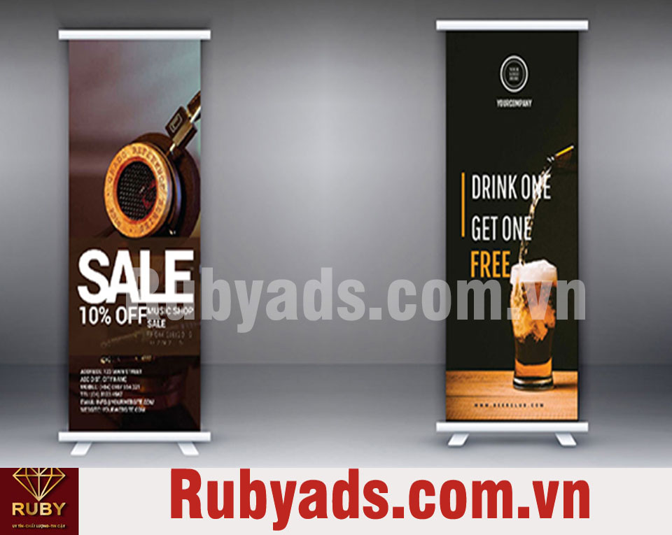 Dịch vụ in Standee lấy liền quận 6 giá rẻ hcm