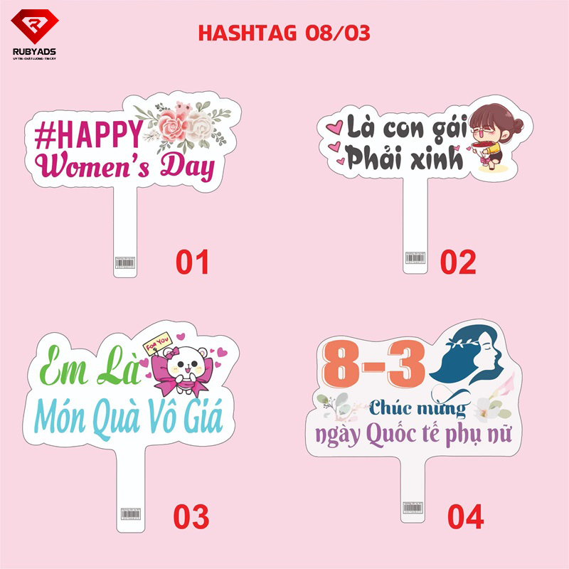 hashtag cầm tay check in cho chị em