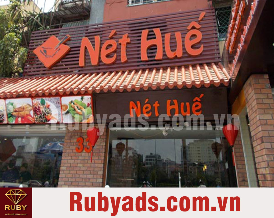 mẫu thiết kế bảng hiệu quảng cáo đẹp