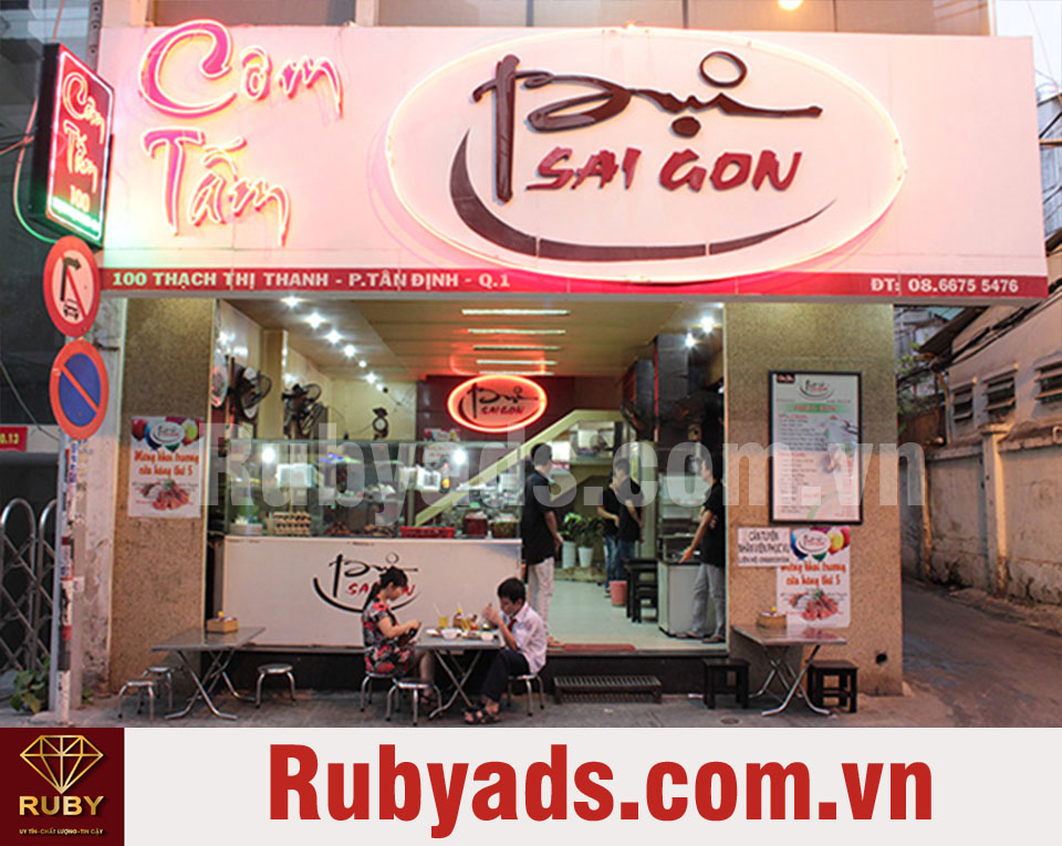 mẫu thiết kế bảng hiệu quảng cáo đẹp