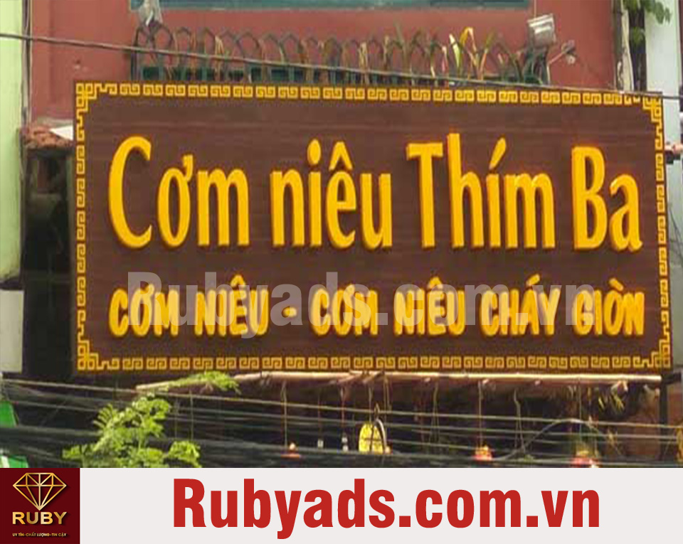 mẫu thiết kế bảng hiệu quảng cáo đẹp