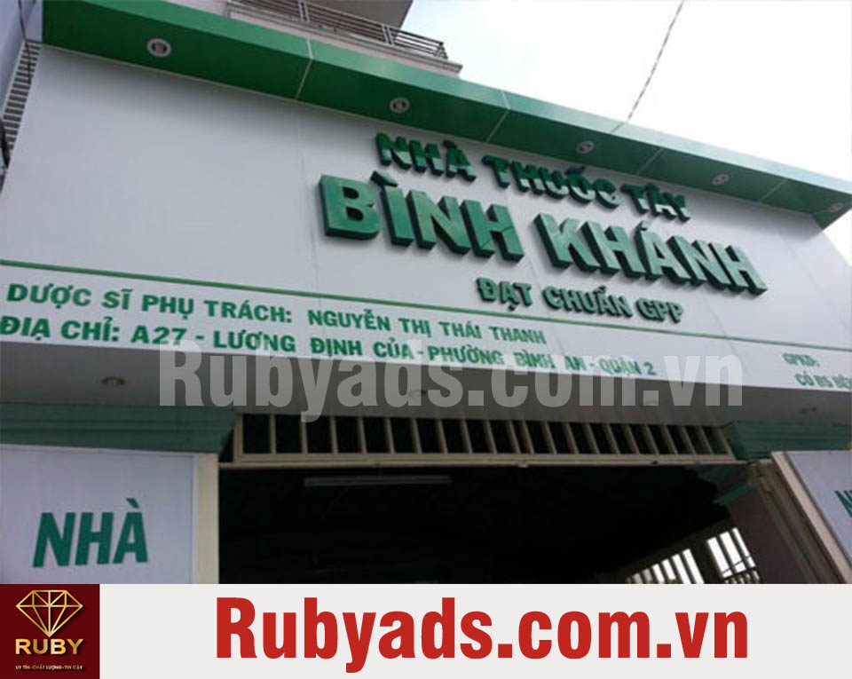 mẫu thiết kế bảng hiệu quảng cáo đẹp