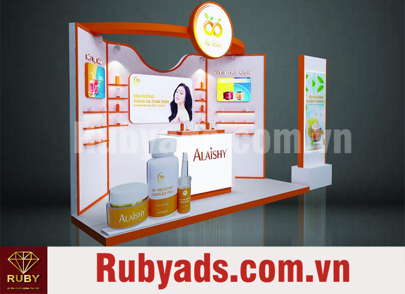 Công dụng của kệ booth bán hàng