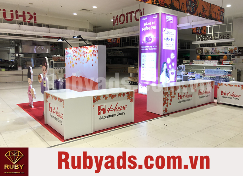 Dịch vụ kệ booth bán hàng là gì