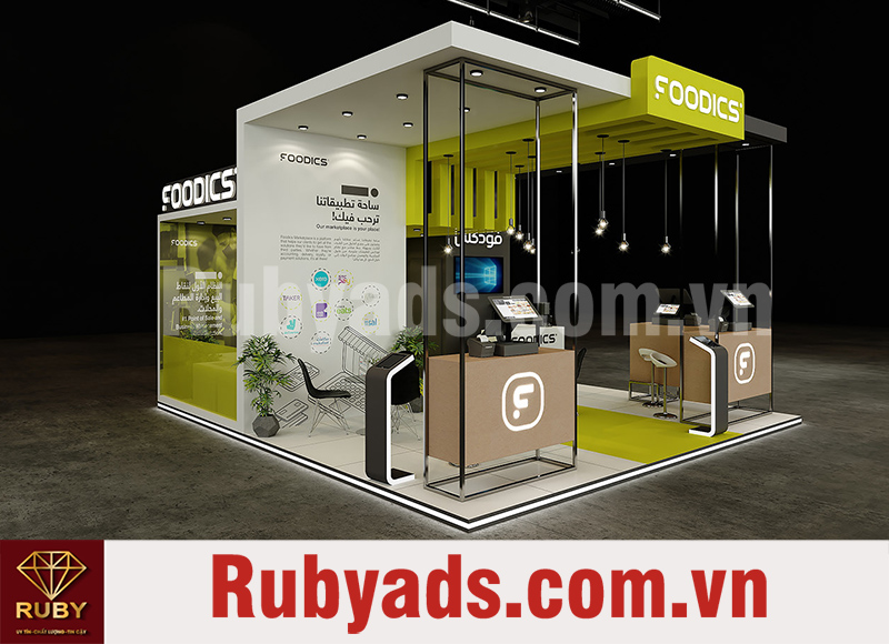 Kệ Booth bán hàng là gì? Công dụng và các loại booth bán hàng thông dụng