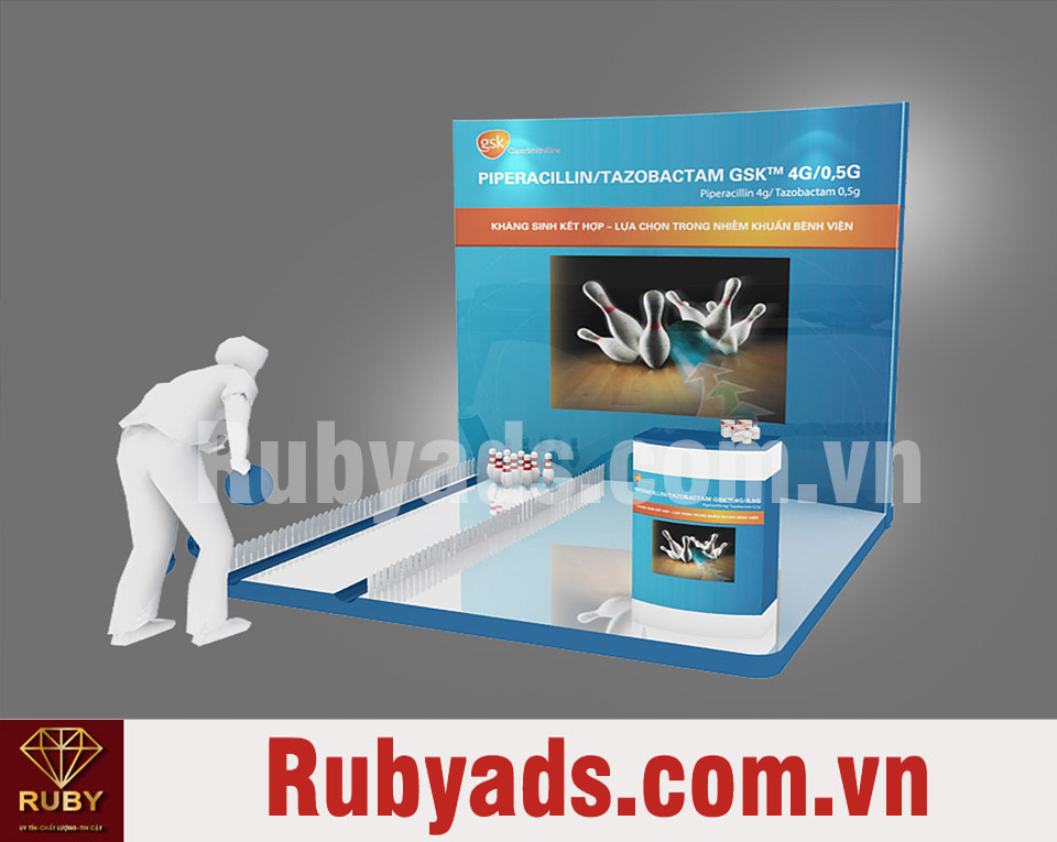 Dịch vụ thiết kế lắp ráp booth gian hàng hội chợ triển lãm trọn gói