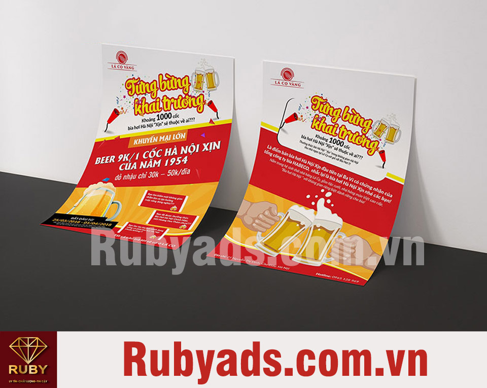 Dịch vụ in tờ rơi