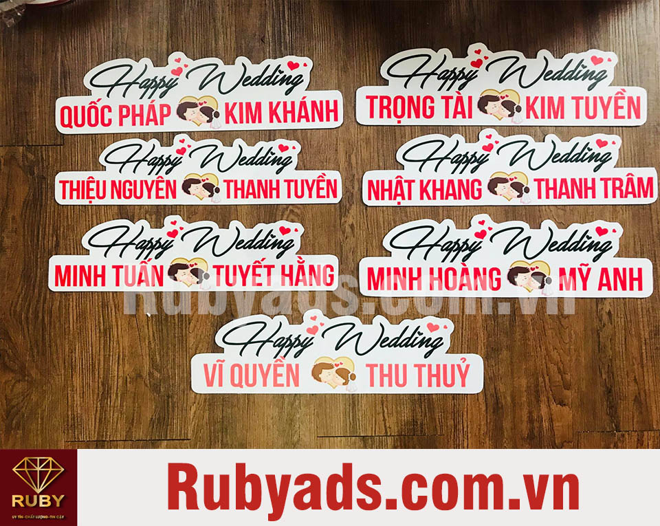 Dịch vụ in hashtag cầm tay tại Quận 12 cam kết chất lượng cao