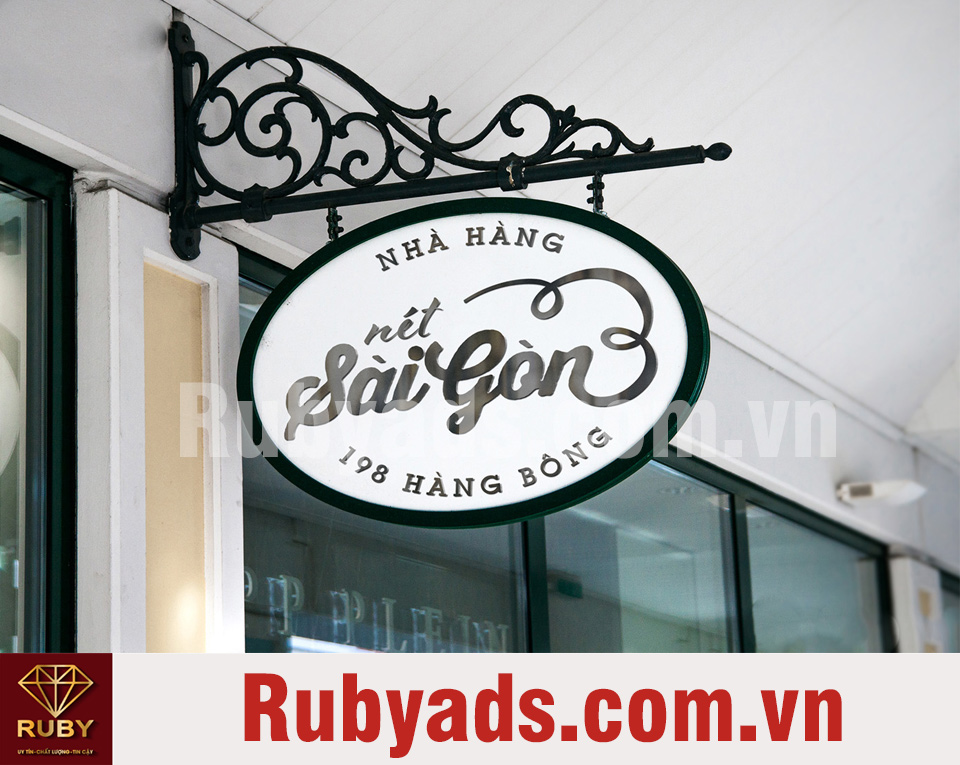 Mẫu thiết kế làm bảng hiệu