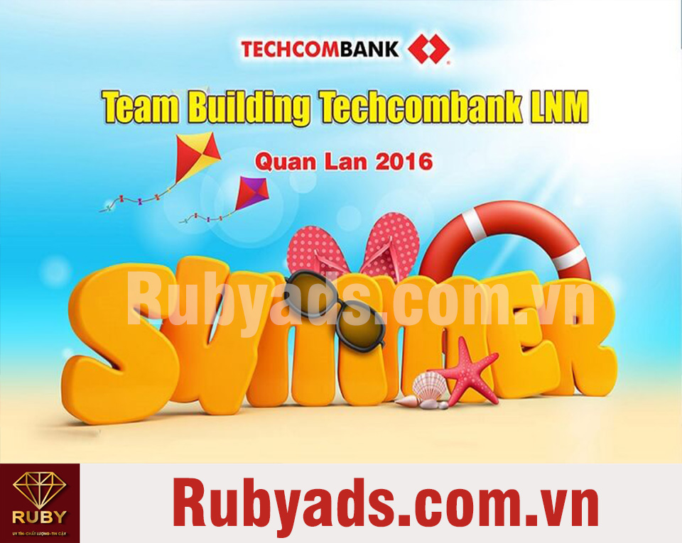 Mẫu Backdrop sự kiện, chương trình Team Building
