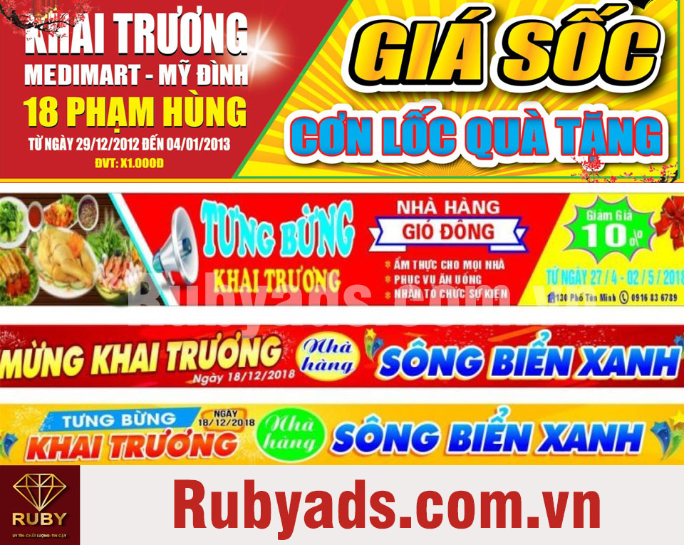 Nên chọn công ty in băng rôn ở đâu tại HCM - In ấn Ruby