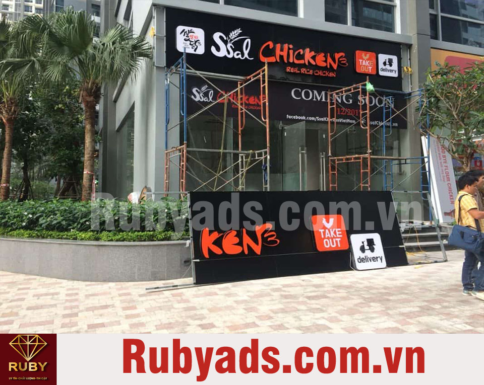 Thi công bảng hiệu tại quận Bình Tân - Bền Đẹp - Giá Tốt