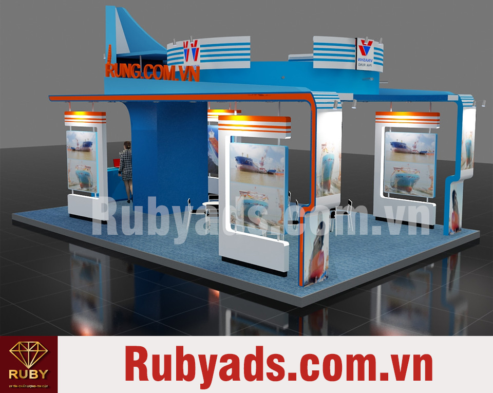 Tìm đến đơn vị thi công booth gian hàng triển lãm uy tín