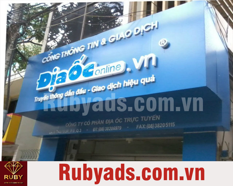 thi công bảng hiệu quảng cáo tại Quận 3