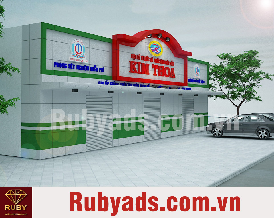 thiết kế bảng hiệu văn phòng công ty