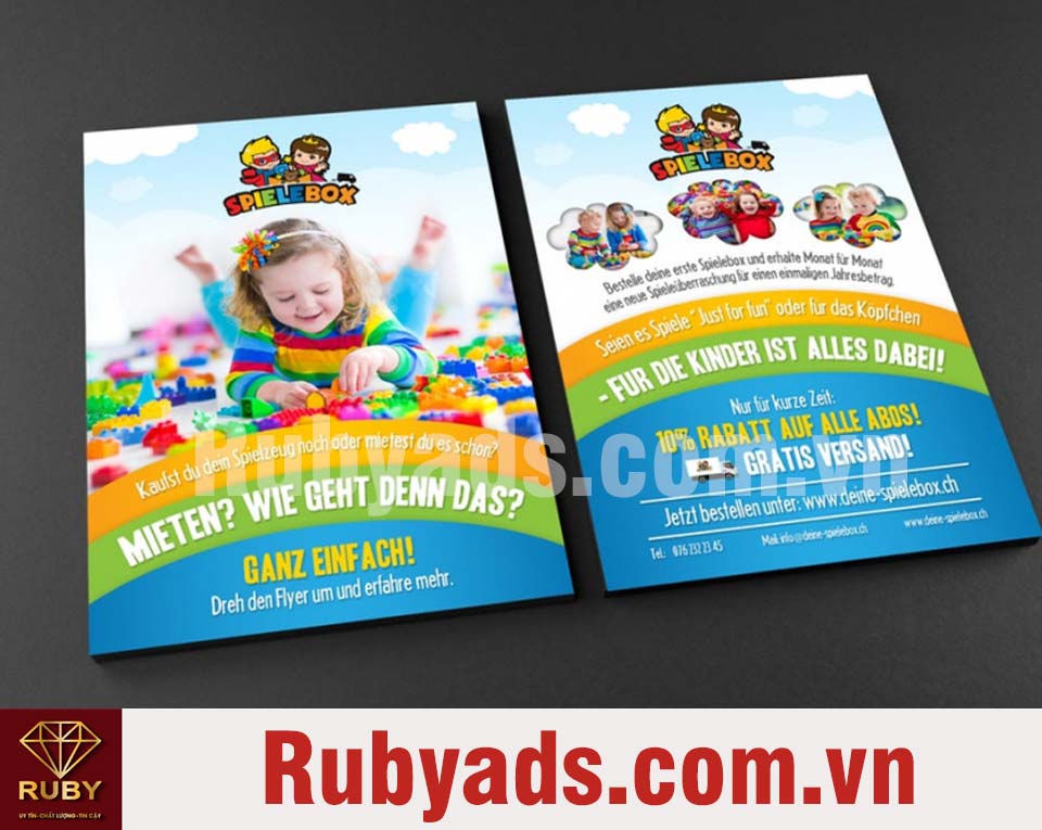 cách thiết kế tờ rơi quảng cáo
