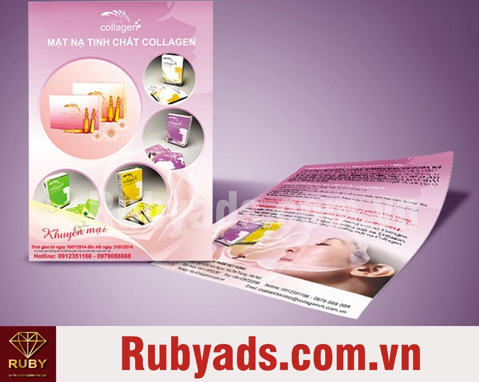 In tờ rơi quảng cáo