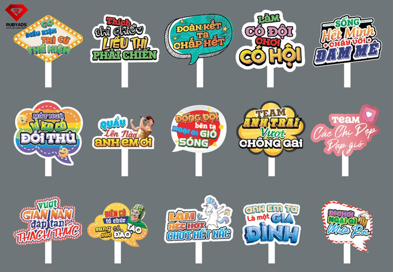 Dịch vụ in hashtag lấy liền huyện Củ Chi