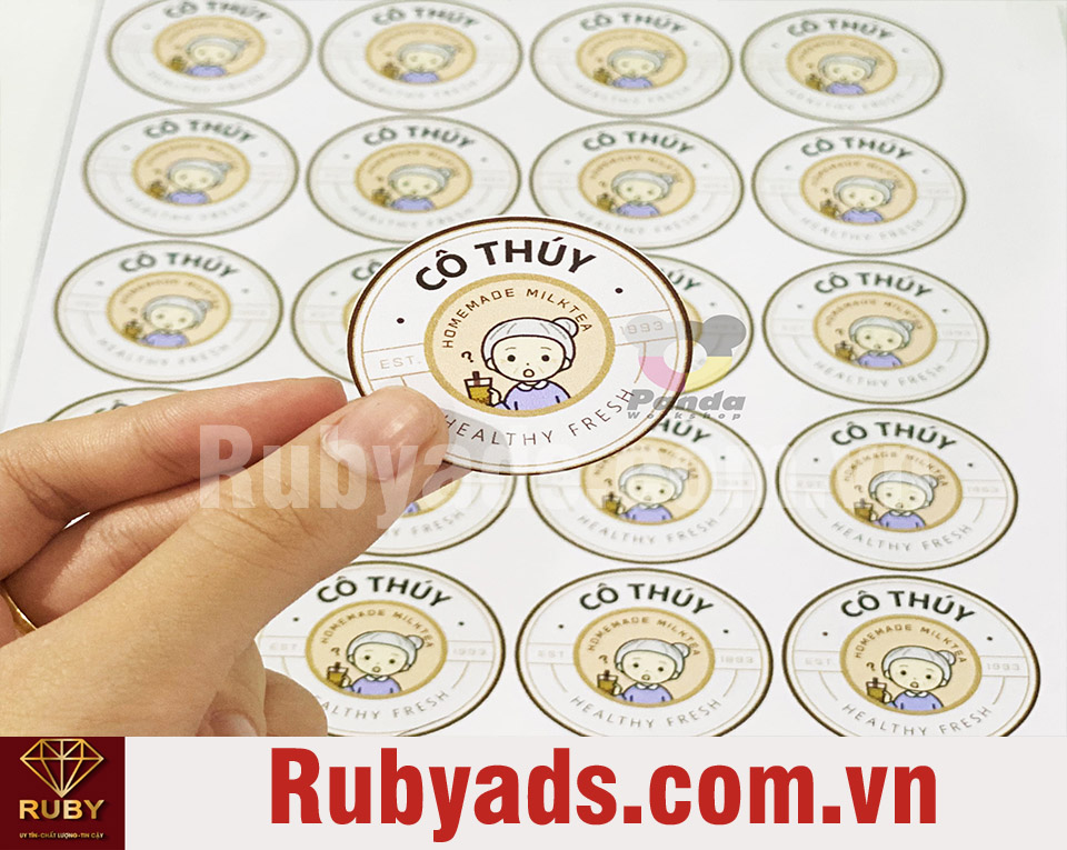 in tem nhãn giá rẻ