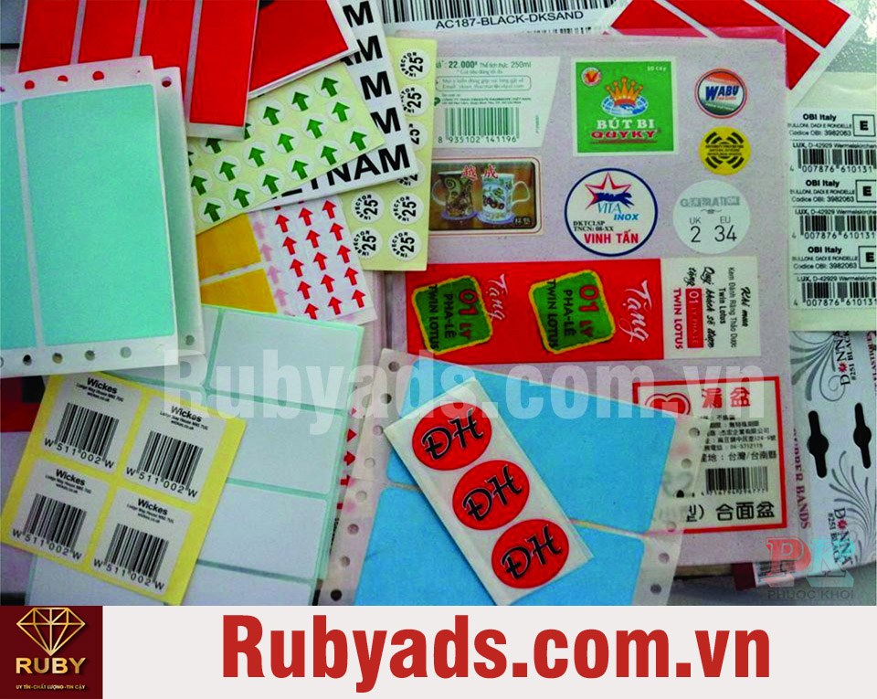 Dịch vụ in tem giá rẻ nhanh chóng