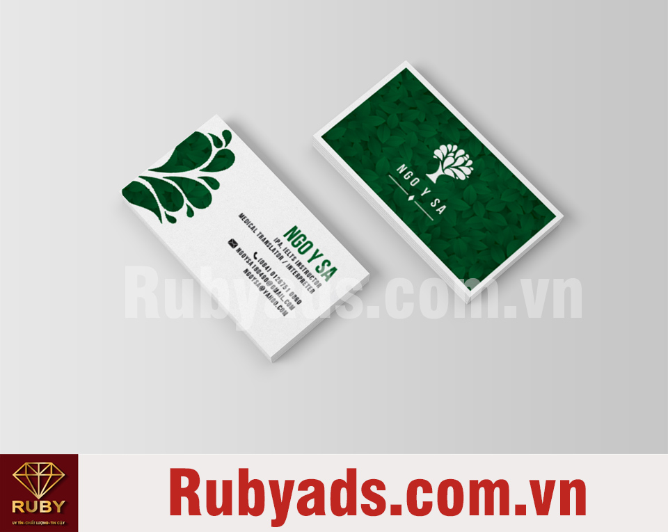 Dịch vụ in danh thiếp