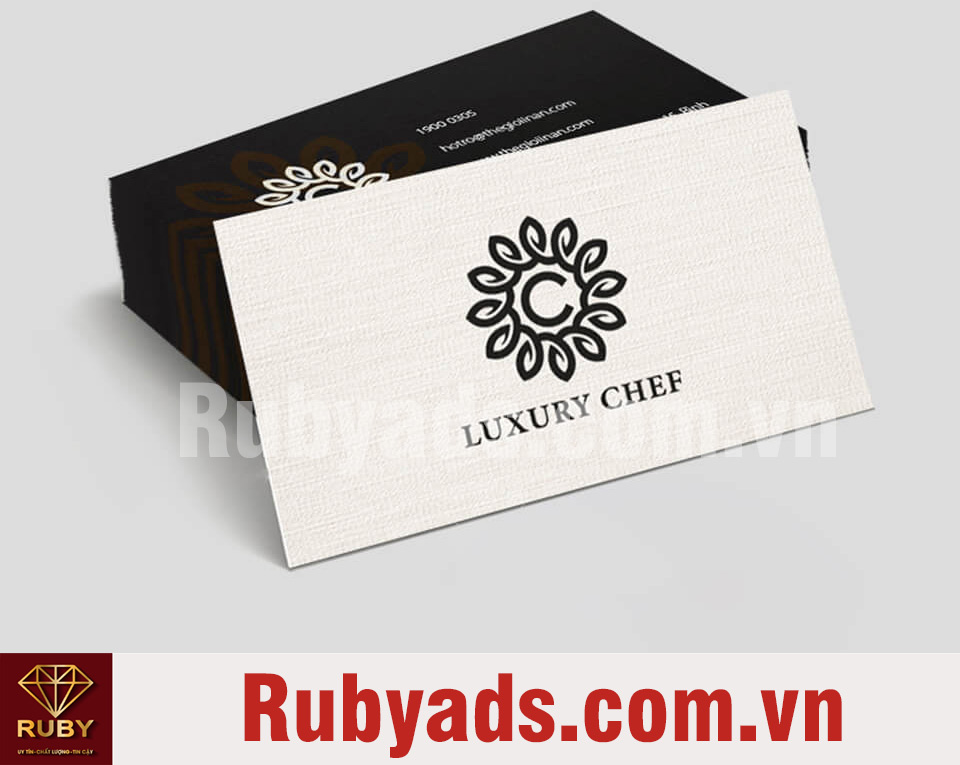 kỹ thuật in Card Visit