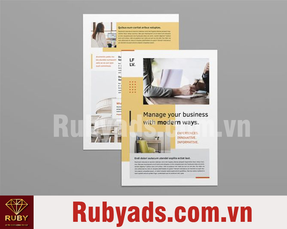 Dịch vụ in tờ rơi quảng cáo