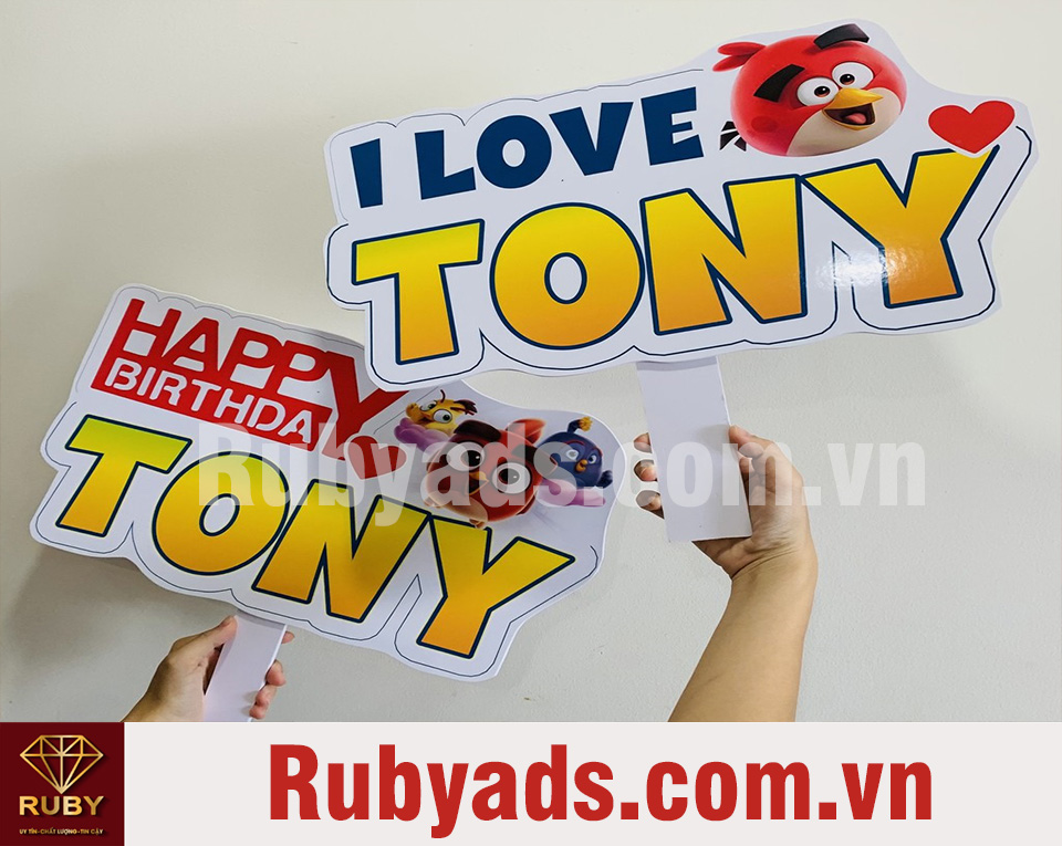 hashtag cầm tay sự kiện