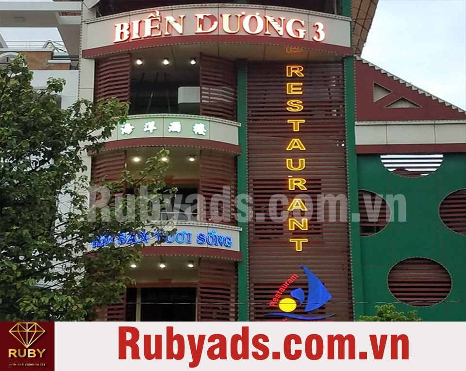 thiết kế bảng hiệu quảng cáo quận 5 sáng tạo