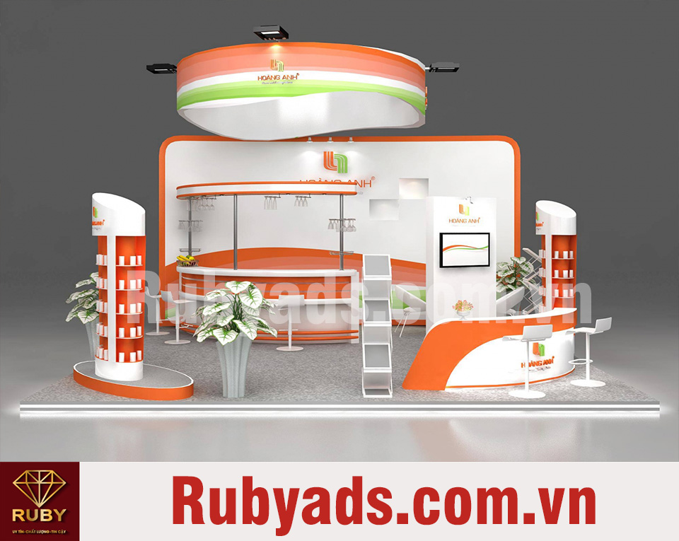 Kích thước booth gian hàng hội chợ