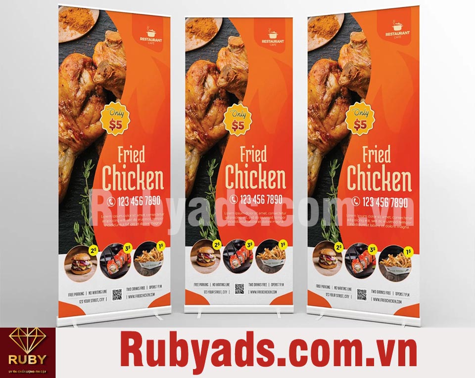 Dịch vụ in Standee lấy liền quận 5 giá rẻ - chất lượng - uy tín