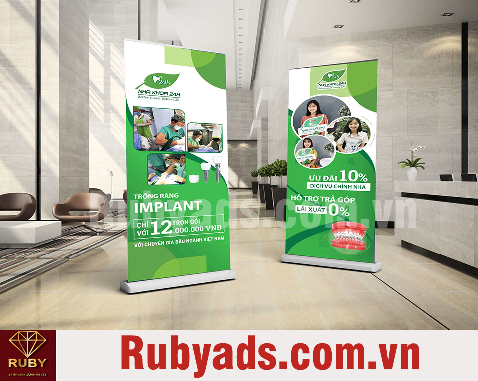 Standee kệ X