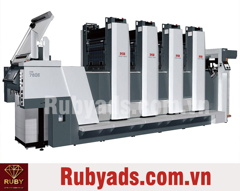 máy in offset 4 màu