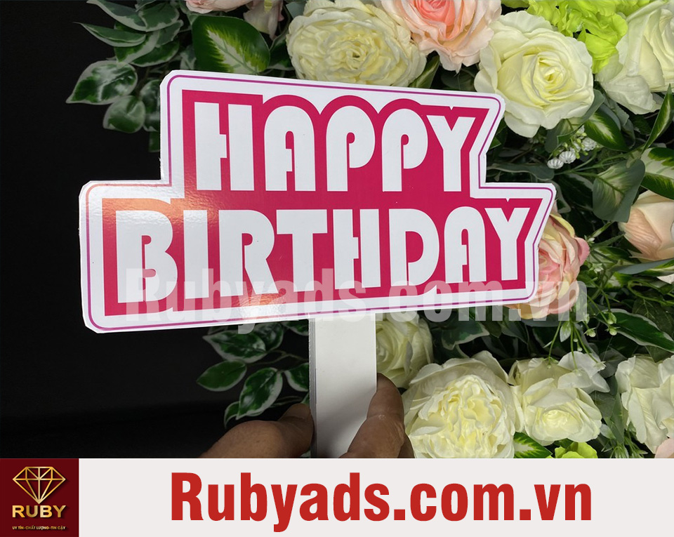 Dịch vụ in hashtag cầm tay tại Quận Bình Tân - HCM