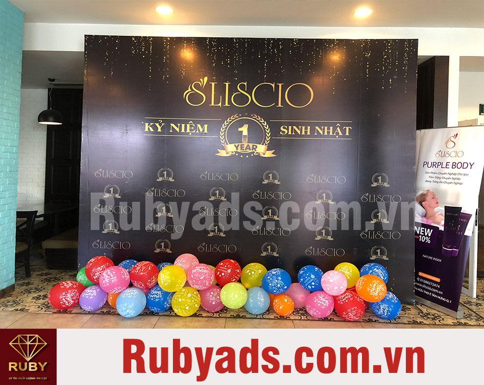 dịch vụ thi công Backdrop sự kiện