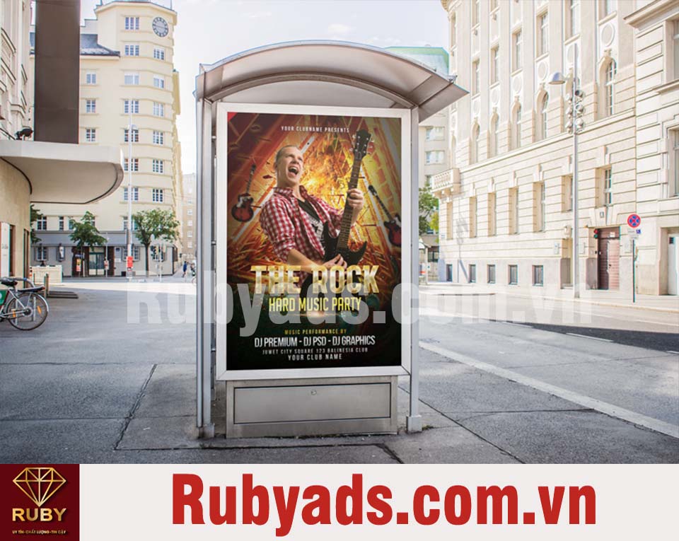 in poster áp phích