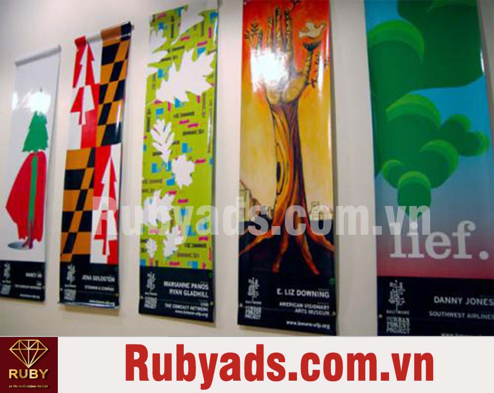 in poster presentation