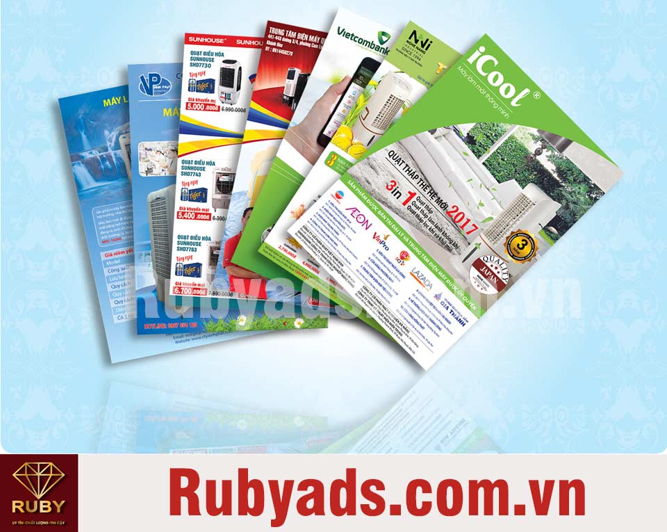 Website thiết kế tờ rơi online