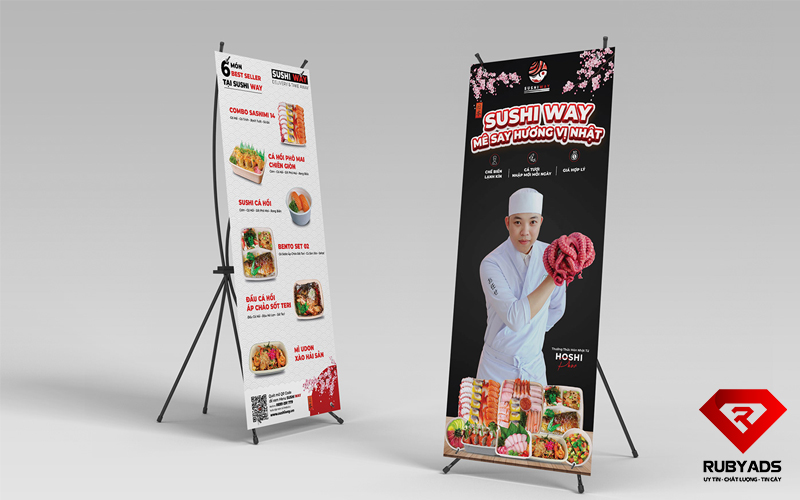 Hướng dẫn chọn loại Standee và khổ in standee phù hợp