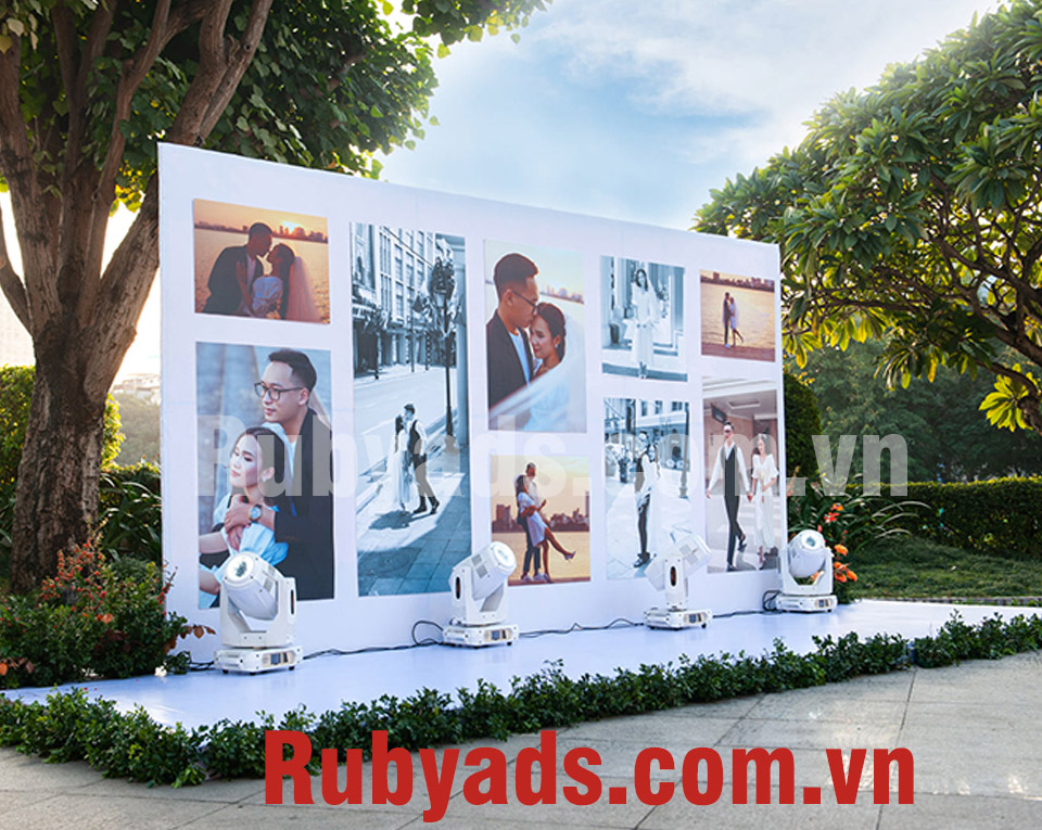 kích thước backdrop sự kiện ngoài trời