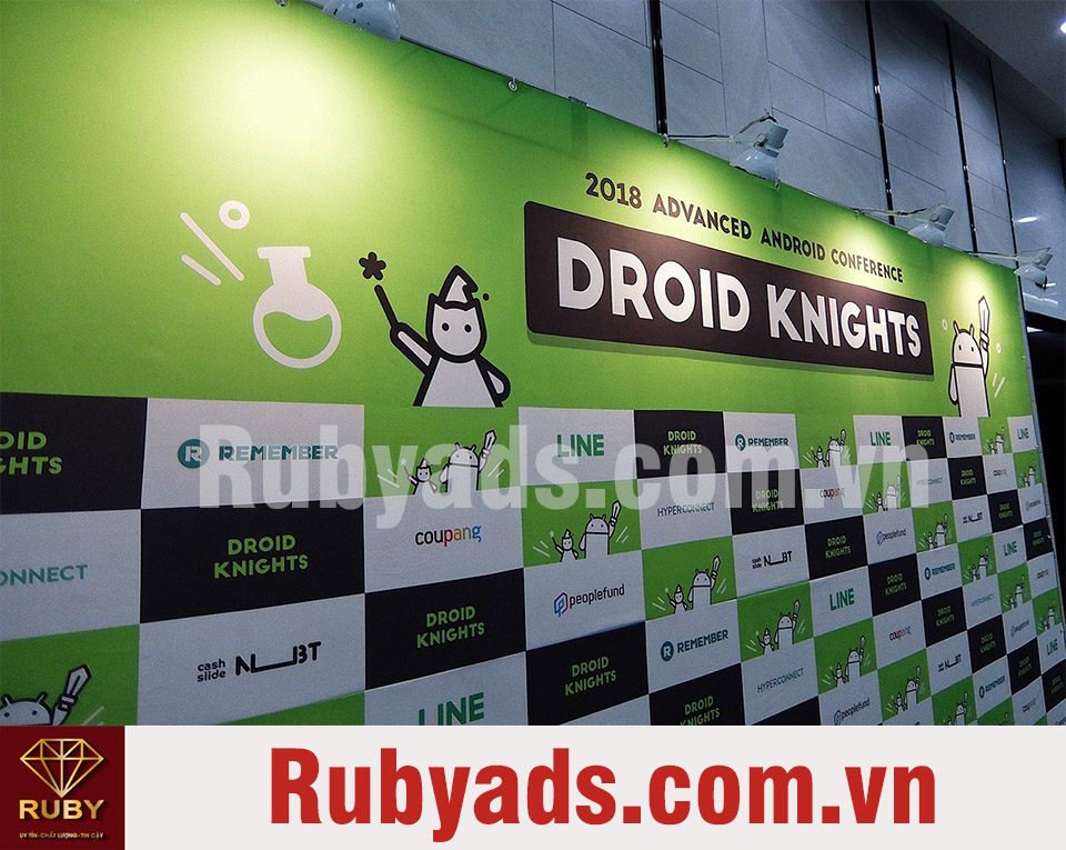 Dịch vụ thiết kế Backdrop sự kiện sân khấu giá rẻ tại HCM