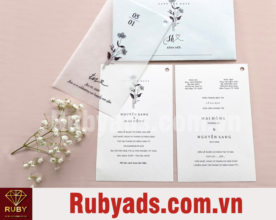 nội dung thiệp cưới